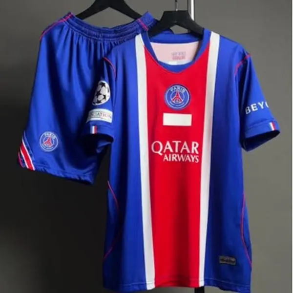 Modern Soccer Uniform – Lightweight Breathable Football Jersey & Shorts, Athletic Sportswear.