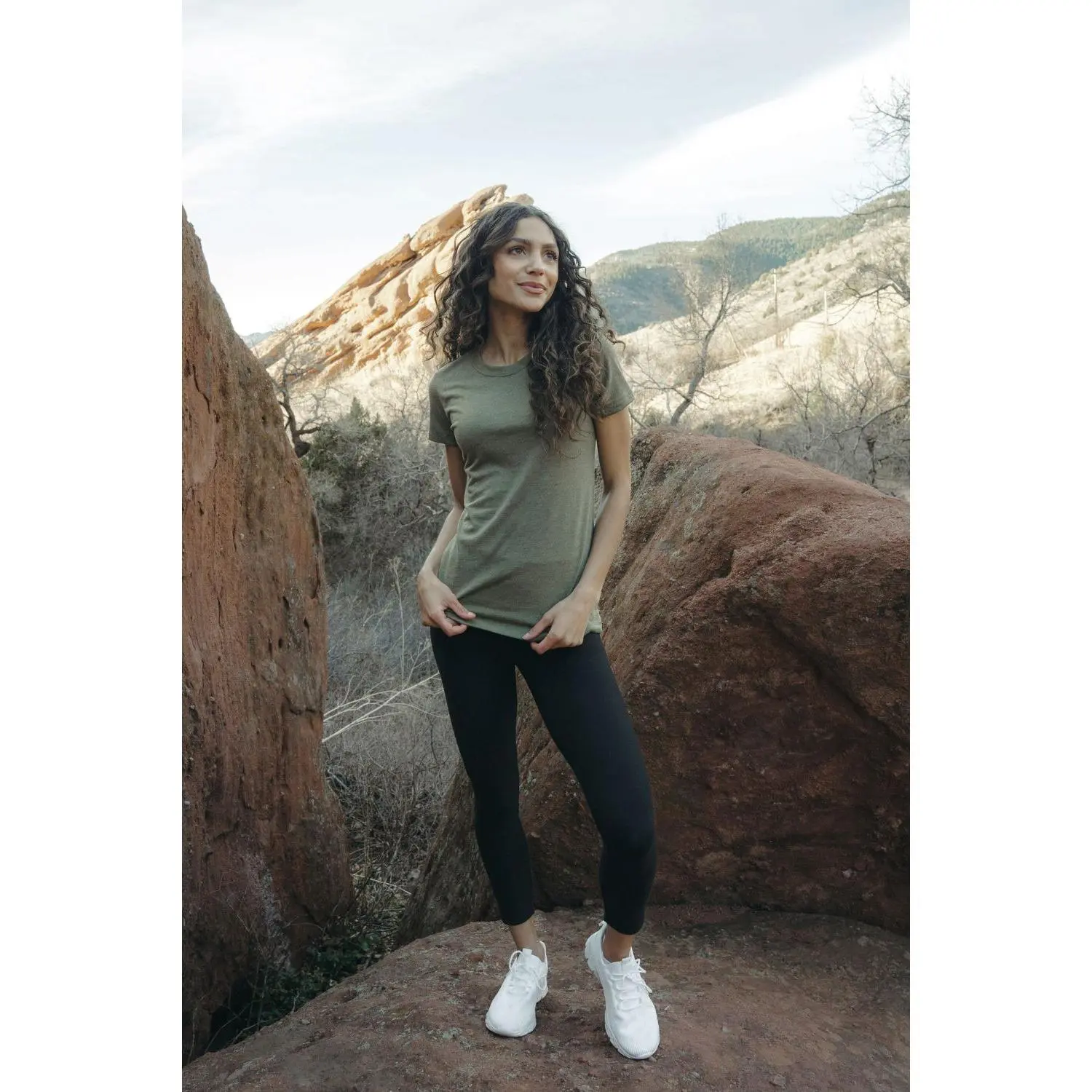Baseflow Tee - Sage Green