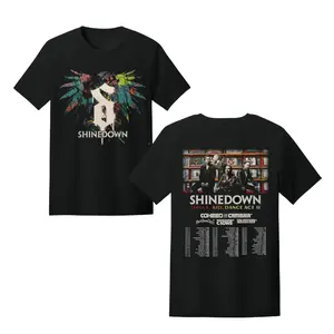 Shinedown 2026 Dance Kid Dance Act II Tour Graphic Tee USA – Double Sided Alternative Rock Concert Shirt Men Women Tops