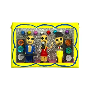 Handmade Window Shadow Box Nicho -  Cumbiamuertos