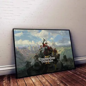 Kingdom Come Deliverance Premium Game Poster High Quality Print , Canvas Posters,home decorations,wall art, home decor, holiday gifts. v1