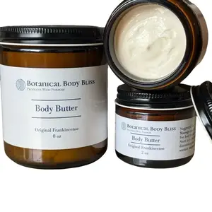 Botanical Body Bliss Non Toxic Body Butter for Glowing, Acne free Sink with a Gentle Blend of Beef Tallow, Honey & Organic Olive Oil - Moisturizing for long lasting soft, smooth skin all day long