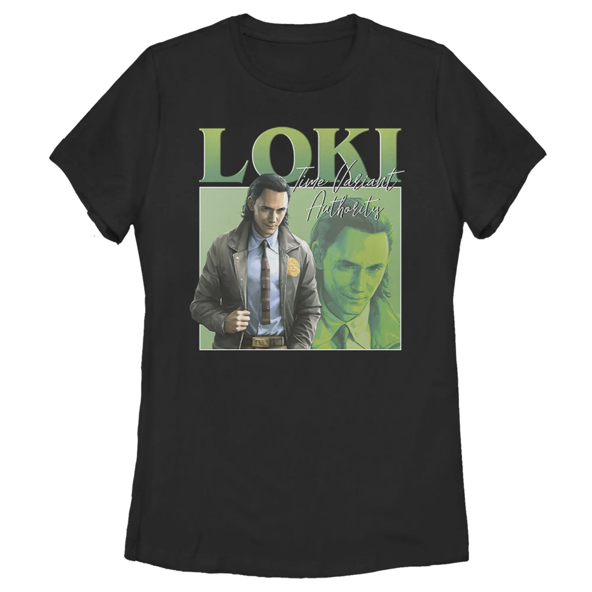 Women's Marvel Loki '90s Portrait T-Shirt