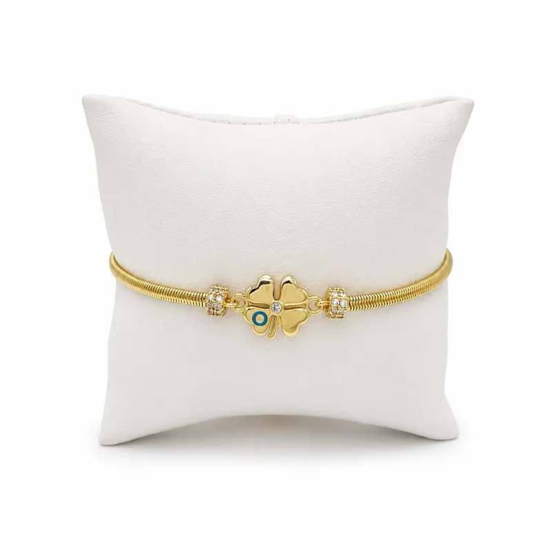 B31 Lucky Clover Bracelet  - Gold Plated 14k