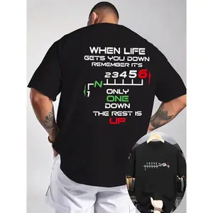 Funny Manual Gear Shift Graphic T Shirt Unisex Streetwear Crewneck Short Sleeve Soft Cotton Casual Tee For Car Lovers Everyday Summer Outfit