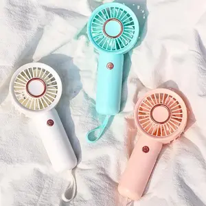 Portable Handheld Fan, USB Rechargeable 3-Speed Mini Fan, Personal Cooling Fan for Women, Students, Outdoor, Travel, Office, Bedroom, Adjustable Speed Fan, USB Charging Fan