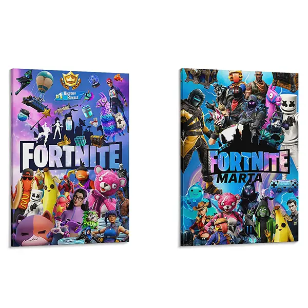 Battle Royale Gaming Canvas Poster Wall Art Prints - Home Decor for Boys' Gamer Bedroom Setup, Collectible Birthday Gifts for Kids Teens