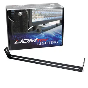 iJDMTOY Universal 20-22-Inch LED Light Bar Cradle Mount U-Bracket For Jeep Truck SUV 4x4 ATV on Bull Bars, Bumpers, Lower Grille Inserts, Roofs, Trunks etc.