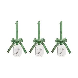 SONG CHAO 3 Pack Deodorizing Silica Gel Air Freshener Hanging Sachets for Wardrobe and Car - Lotus Scent 19g