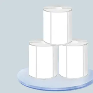 3 Rolls M110 Labels, 40x20mm Self-Adhesive Stickers, Sticker Paper, Sticky Labels, Compatible with M110/m120/m200/m220 Printers, Phomemo Multi-Purpose Barcode Labels