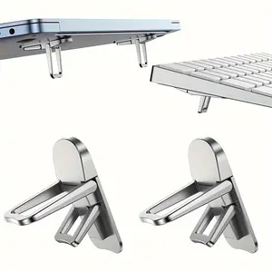 2 Piece Laptop Stand for Computer Keyboard Raised Mini Portable Laptop Stand