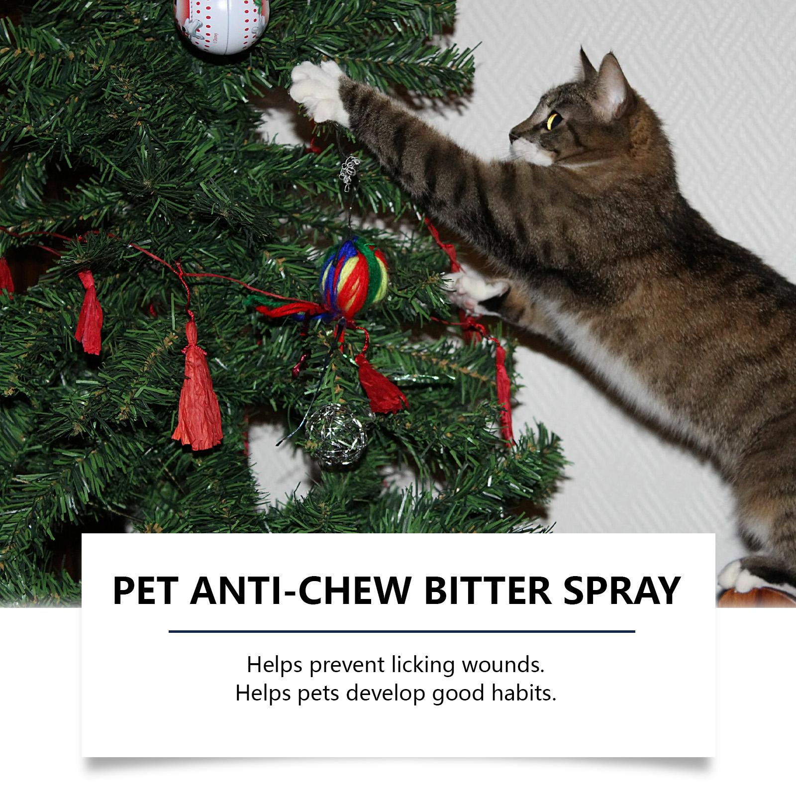 EelJoy Anti-Chew Spray for Cats & Dogs  Gentle Formula for Behavior Correction Training