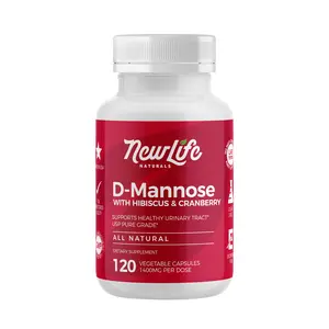 D-Mannose with Cranberry & Hibiscus- 120 Capsules
