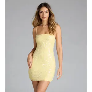 Bring The Party Sequin Bodycon Mini Dress