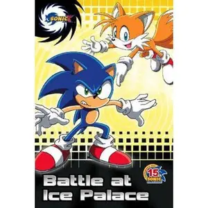 USED Book - Battle at Ice Palace (Sonic X) by Charlotte Fullerton (Paperback) - english