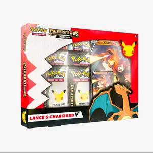 Pokémon TCG: Celebrations Collection Lance's Charizard V Box - Official Trading Card Game Set