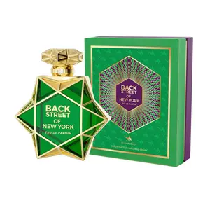 EMPER BACK STREET OF NEW YORK Unisex EDP Fragrance, 2.8oz, Blueberry Scent with Jasmine Blend, Violet Leaf and Thyme Accents, Ideal for Daily Wear