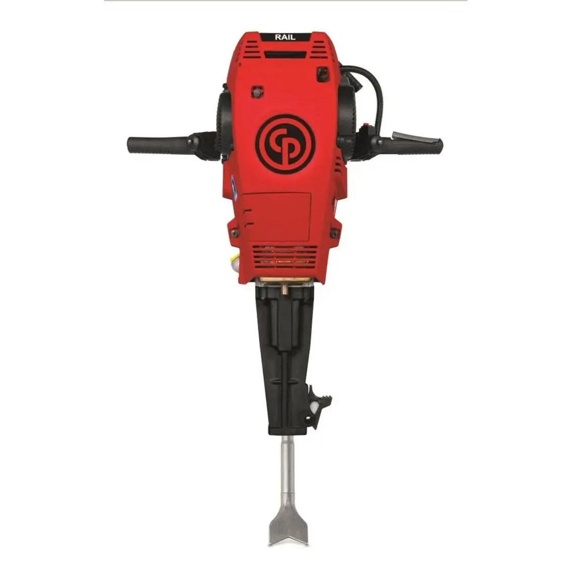 Chicago Pneumatic Redhawk Rail Shorty 1in X 4-1/4in Gas 2 Stroke Tie Tamper