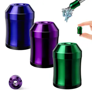 GrenPro Magnetic Screw Ring: 1/4 Inch (6.35mm) Universal Detachable Drill Bit Magnetizer, Strong Magnetic Adhesion Prevents Screw Drop for Hex Screwdriver and Power Bits (3 Pcs)