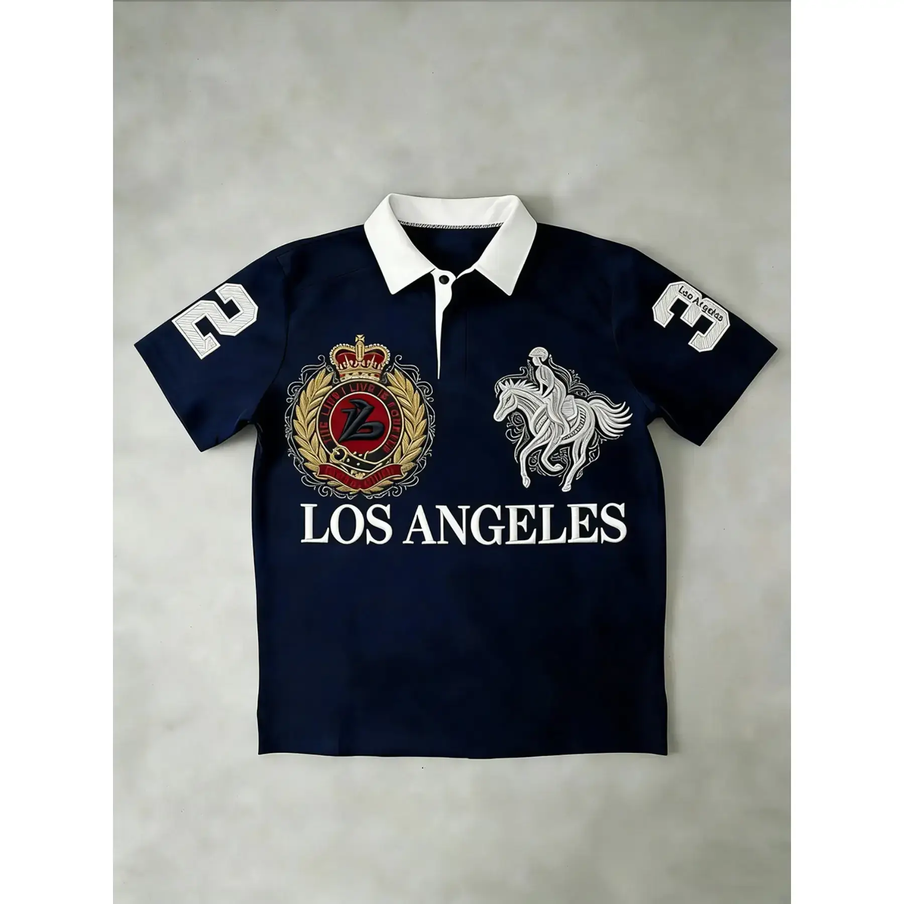 POLO RALPH LAUREN ポロシャツLOSANGELES Classic Fit Los Angeles Mesh Polo Shirt