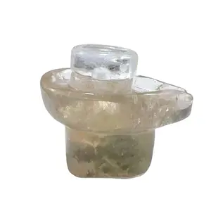 Garden quartz stone mill  carving