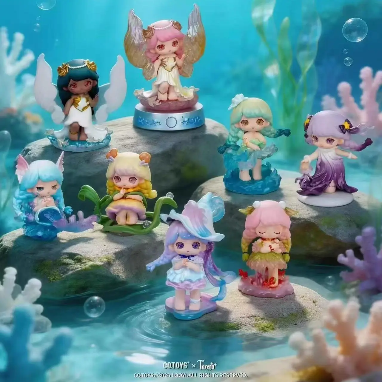 Tarena Whispers of the Deep Sea Series Collectible Figure Decor Mystery Box, Sports Collectibles Blind Box