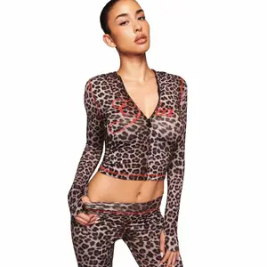 BLARE HOODIE - DARK LEOPARD