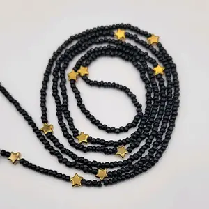 Midnight Stars Waist Beads - Elegant Accessory for Women