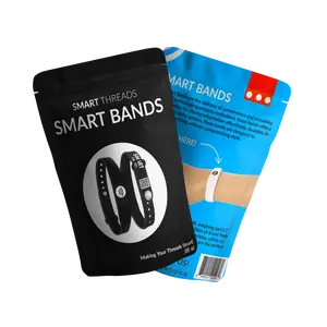 SMART THREADS | SMART BAND | NFC Technology| TAP N' SHARE | Android & IOS Compatible Accessories Silicone Wearable Digital