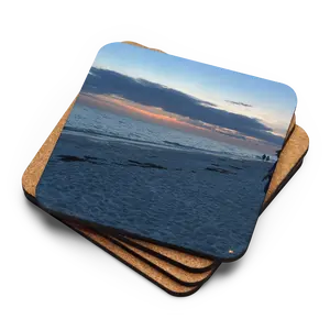 Days End sunset Cork-back coaster fabric coasters decorative placemat
