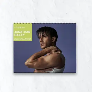 Jonathan Bailey 2026 Wall Calendar, Bridgerton Actor Calendar, Fellow Travelers, Gift for TV Fans, Actor Memorabilia, Entertainment