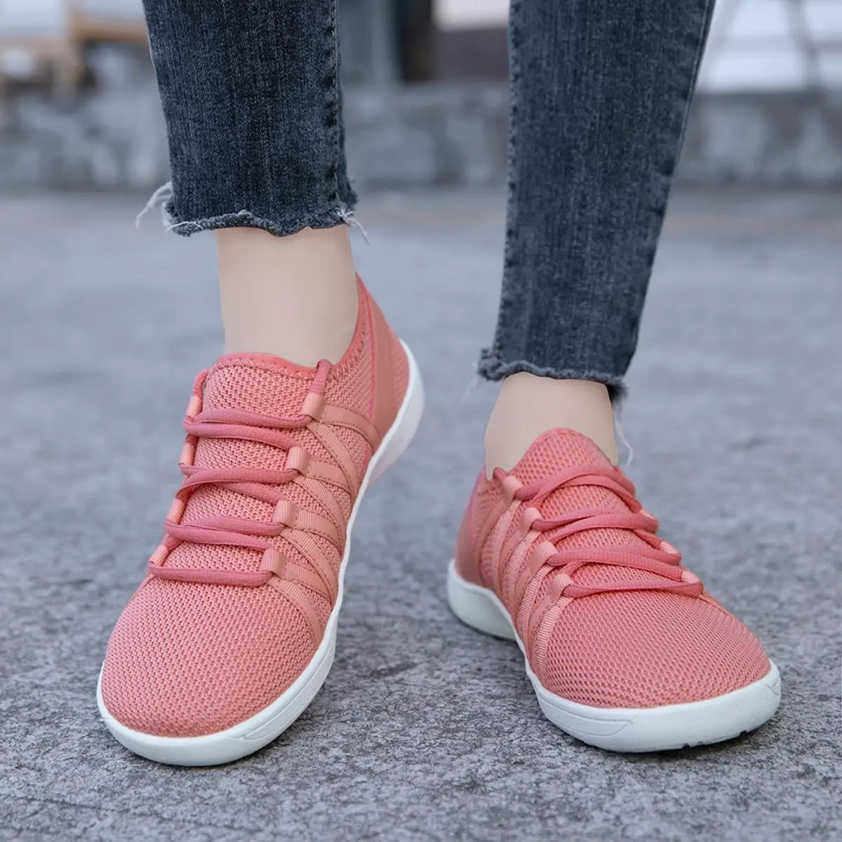 Women’s Minimalist Barefoot Sneakers| Zero Drop Sole Wide Toe Box Lightweight Casual Walking Shoes﻿