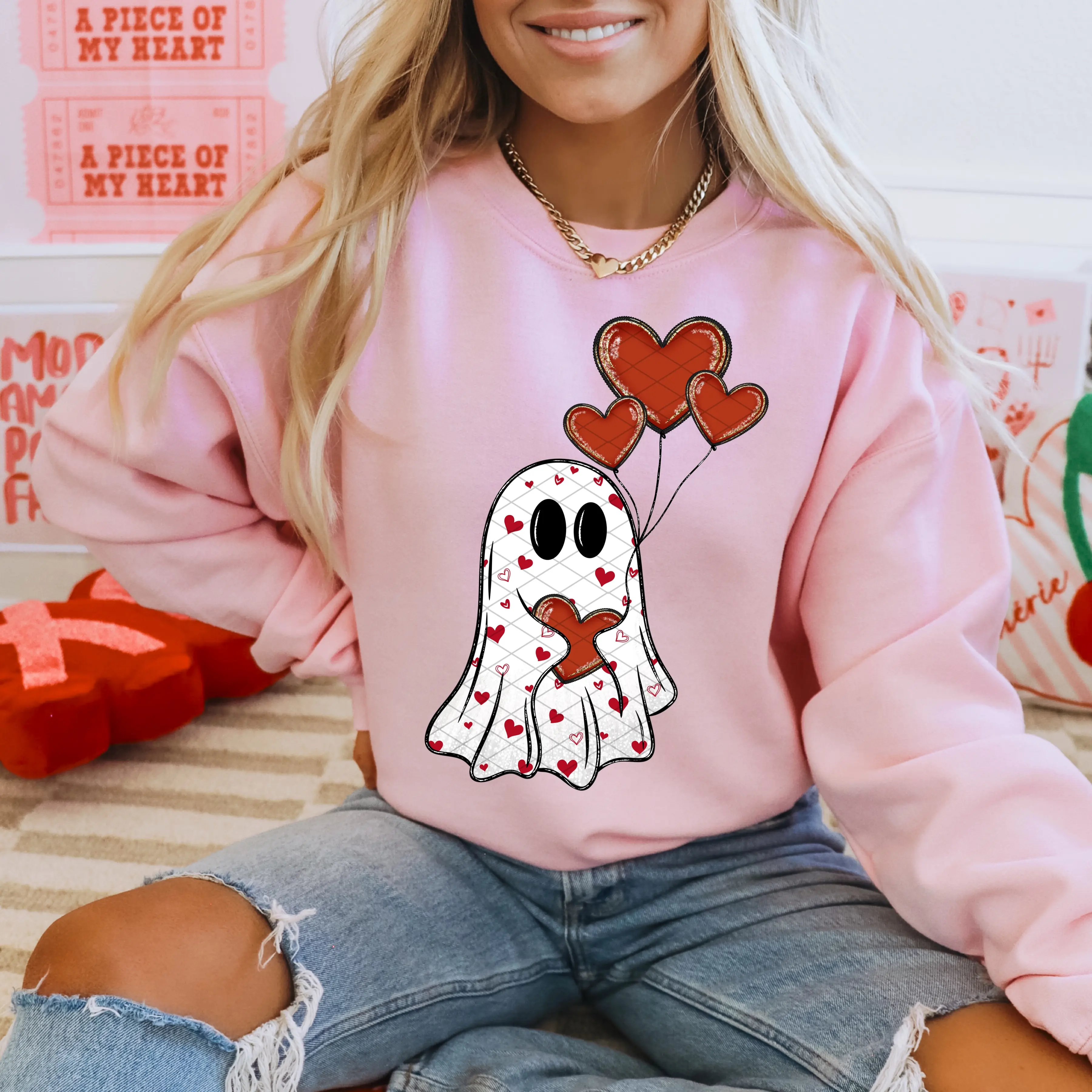 Ghost Balloons - DTF Transfer - THIS IS NOT A SHIRT