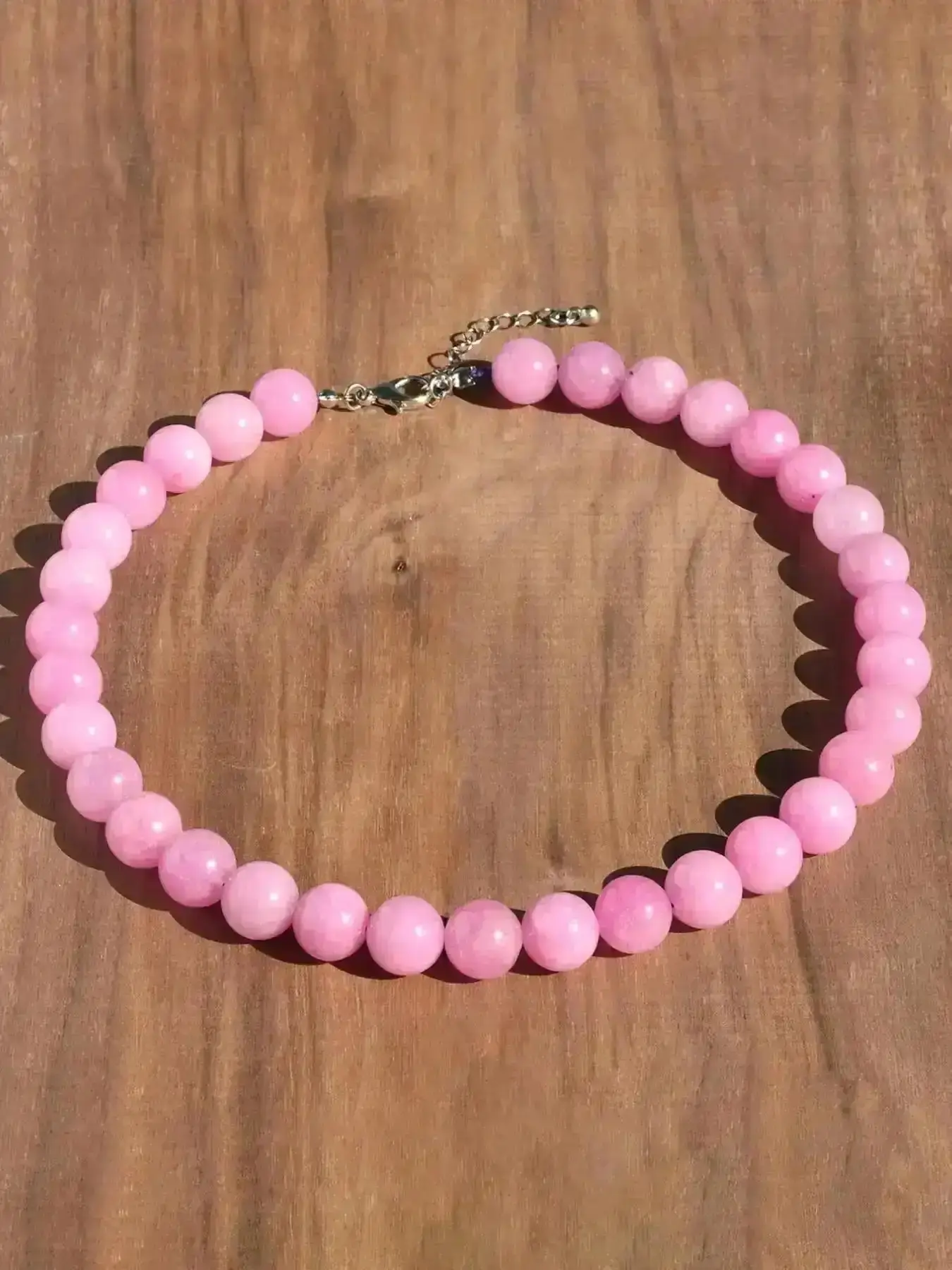 2026 New Model 12mm Natural Stone Necklace Fashion Handmade Beaded Choker, Iron Chain, Beach Vacation Jewelry, Daily Wear Casual Trendy Random Deep Light Colors, Style, All Seasons Modern Classy Great