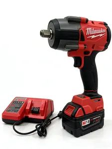 Milwaukee 18V Brushless High Torque Cordless Impact Wrench With 1000Nm Power Output, Sturdy Heavy Duty Electric Tool Suitable For Household Mechanical Fixing, Professional Auto Repair And Various Light To Medium Truck Maintenance Projects