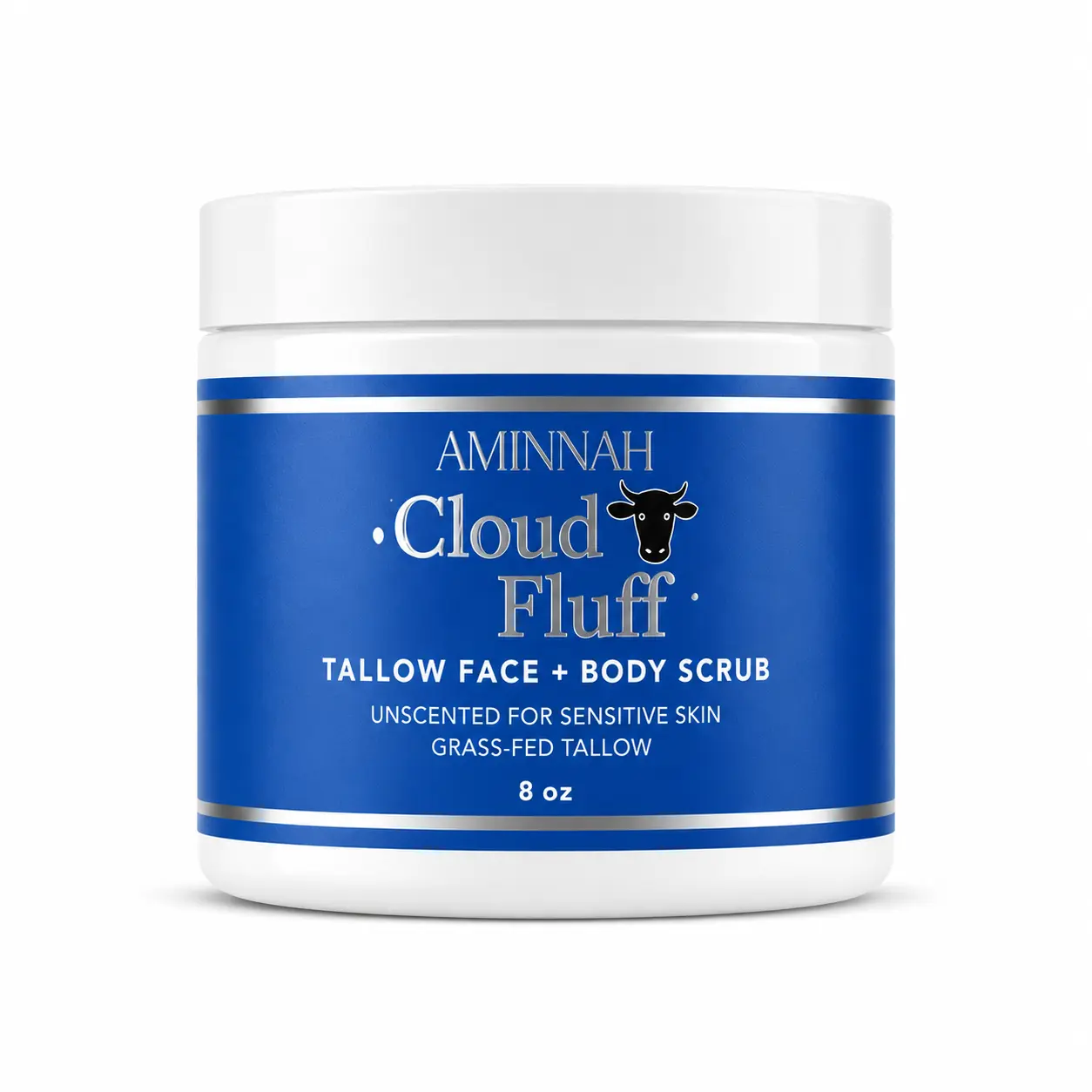 Cloud Fluff Beef Tallow Face and Body gentle sugar scrub