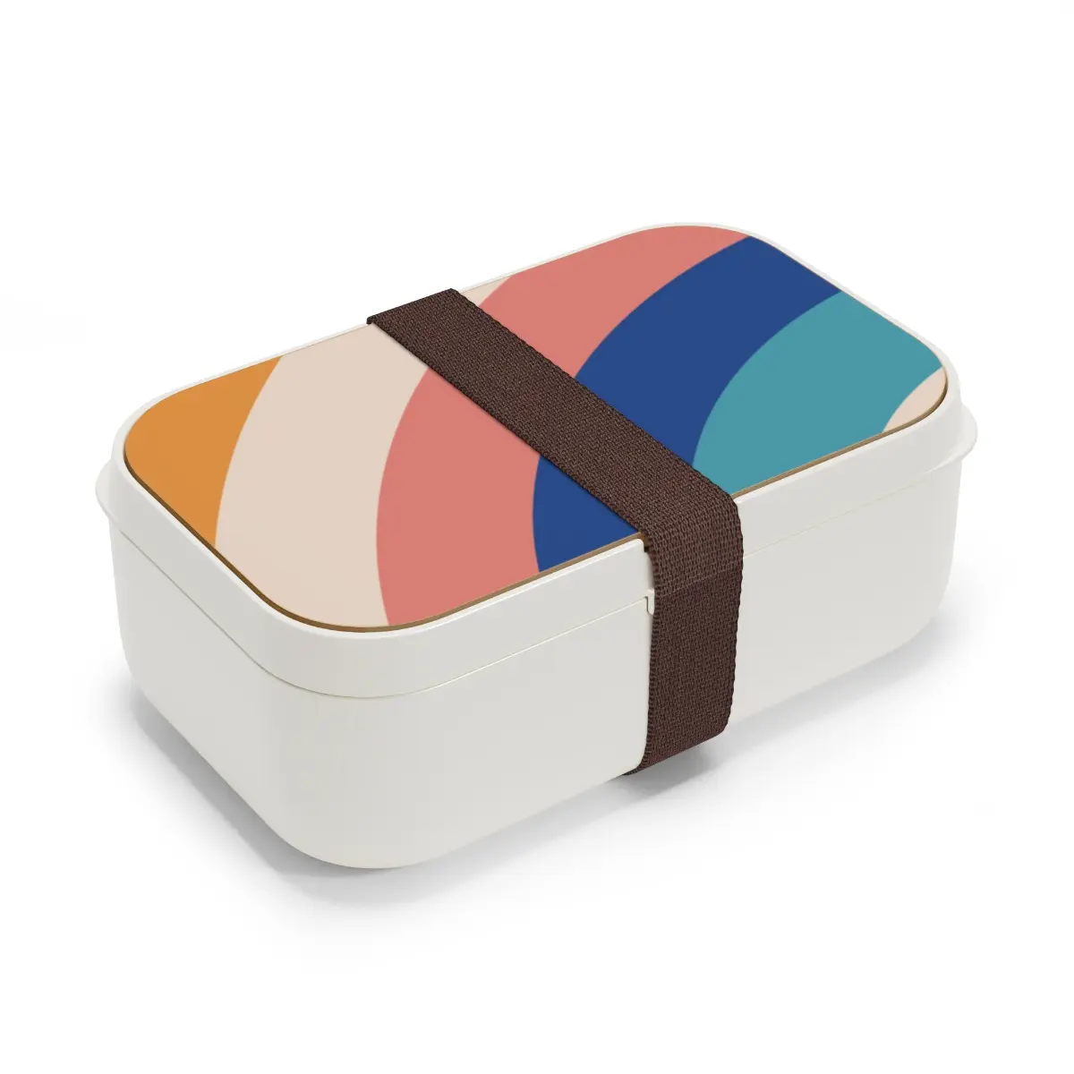 Rainbow Personalized Sushi Bento Lunch Box for Teens and Adults