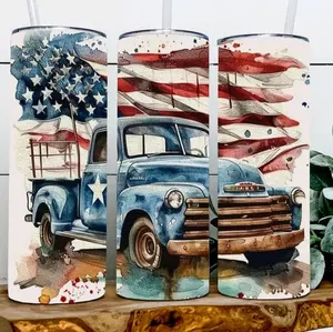 Vintage Star Truck Tumbler Vintage Star Truck Tumbler