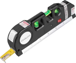 Laser level, Multipurpose Laser tape measure Line 8ft+ Tape Measure Ruler Adjusted Standard and Metric Rulers Update Batteries