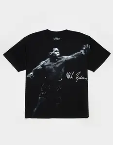 MIKE TYSON Lights Out Mens Boxy Tee