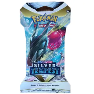 Pokémon Sword & Shield Silver Tempest Trading Card Pack - 10 Additional Game Cards Included - Non-Sports Trading Cards