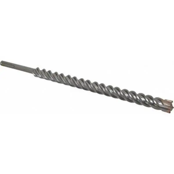 DeWALT Long Reach SDS-Max Shank Carbide-Tipped Concrete Drill Bit, 1 in Drilling, 1-3/8 in Diam, 18 in Usable Length, 22-1/2 in OAL, Model DW5827, Concrete Drills