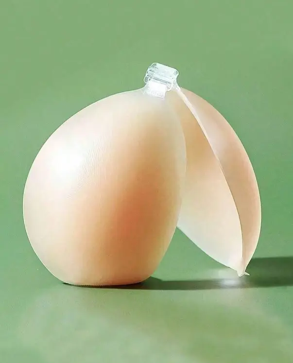 FREDDIE Super Push-Up Invisible Breast Petals, Silicone Self-Adhesive Bust Lift Pads, Summer Breathable Invisible Stick On Bra Pads