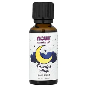 NOW Foods Essential Oils, Peaceful Sleep, 1 fl oz (30 ml)