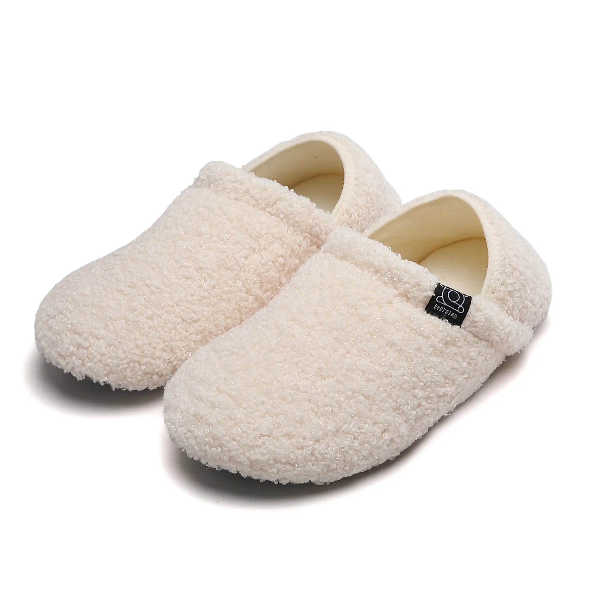 Cozy Fleece House Slippers for Women & Men | Soft Plush Indoor Slippers with Non-Slip Sole | Warm Lightweight Home Shoes