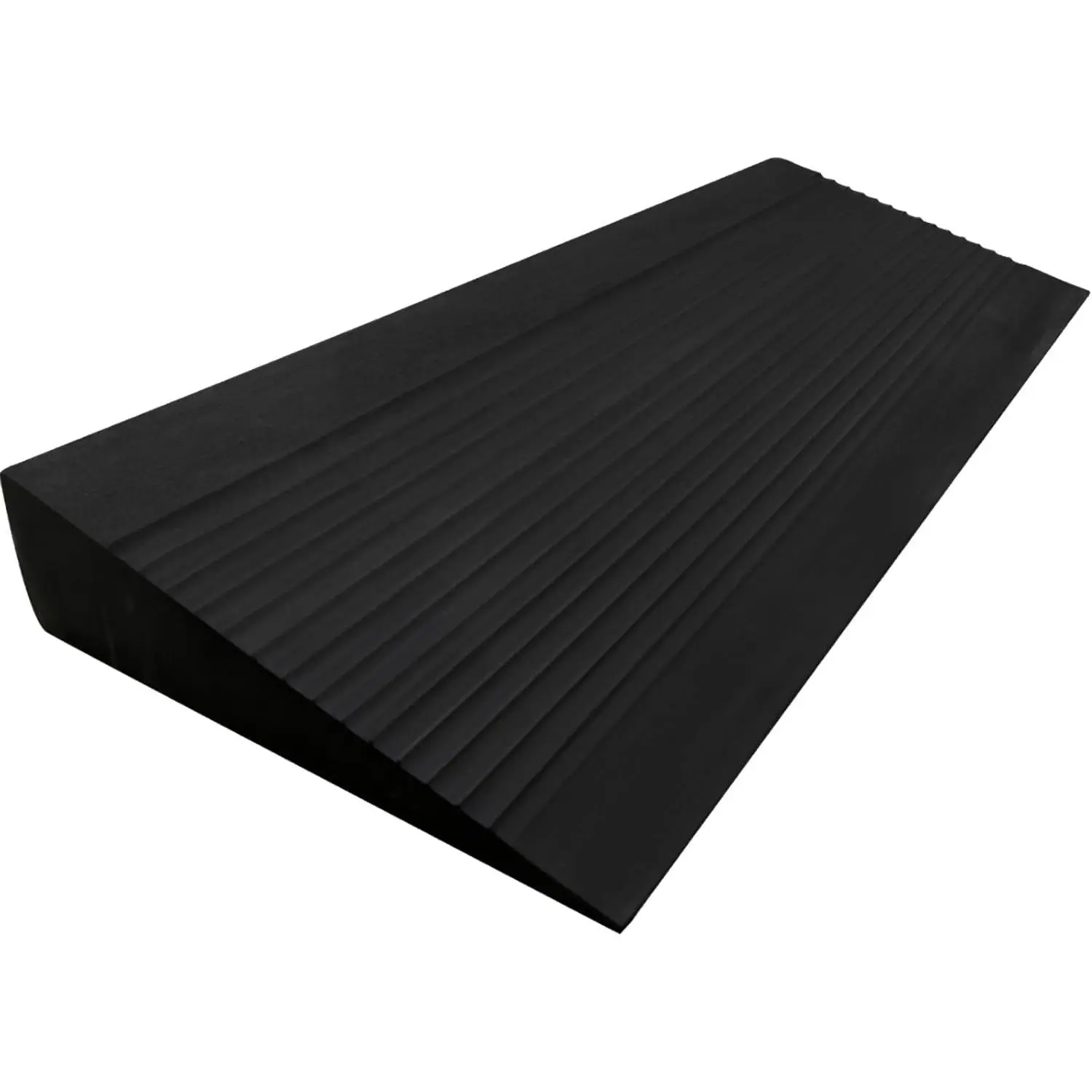 Squat Wedge Block - Large One- Slant Board for Heel Elevated Squats,  Over  &  Stretches - Weightlifting &