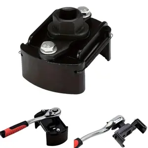 Adjustable U-Shaped Oil Filter Wrench 2-Jaw Design for Easy Removal, Multi-Functional Auto Oil Filter Tool for Cars and Trucks, Repair Tool