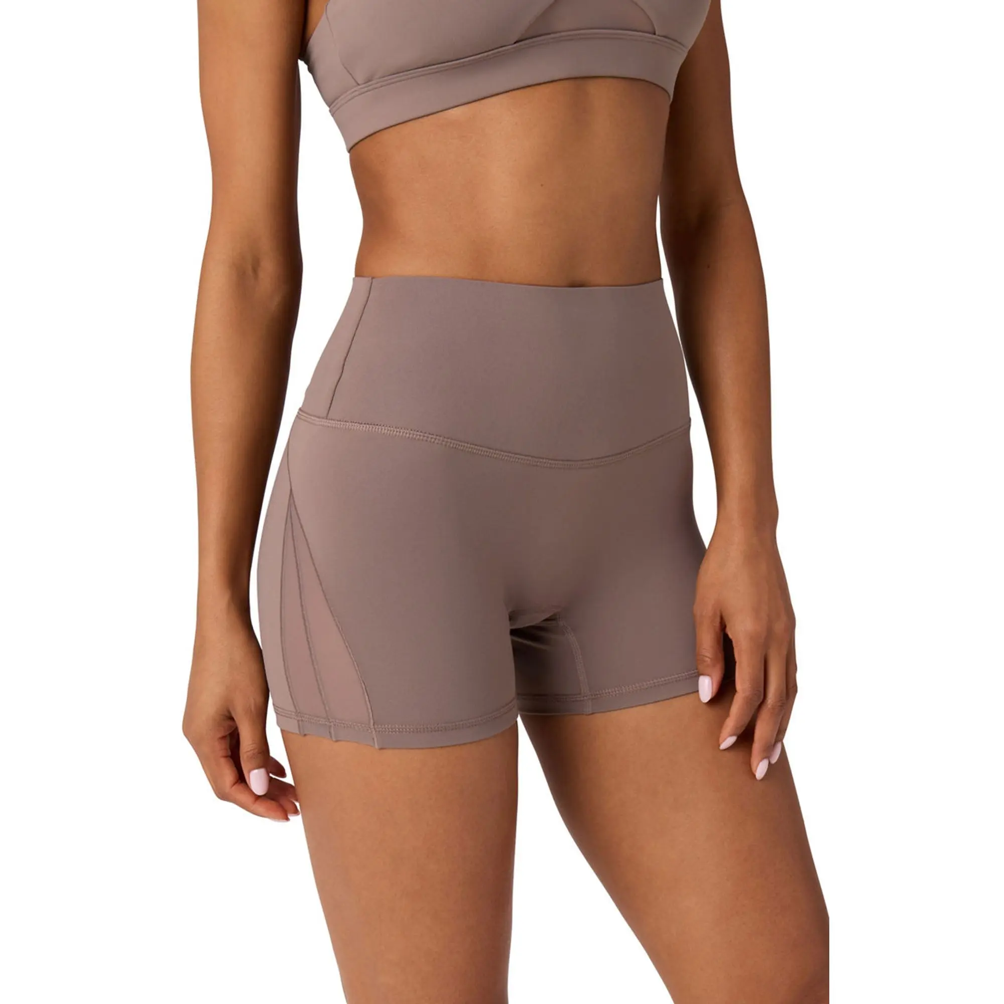 Fabletics No-Seam PureLuxe TLC Mesh Short 4"