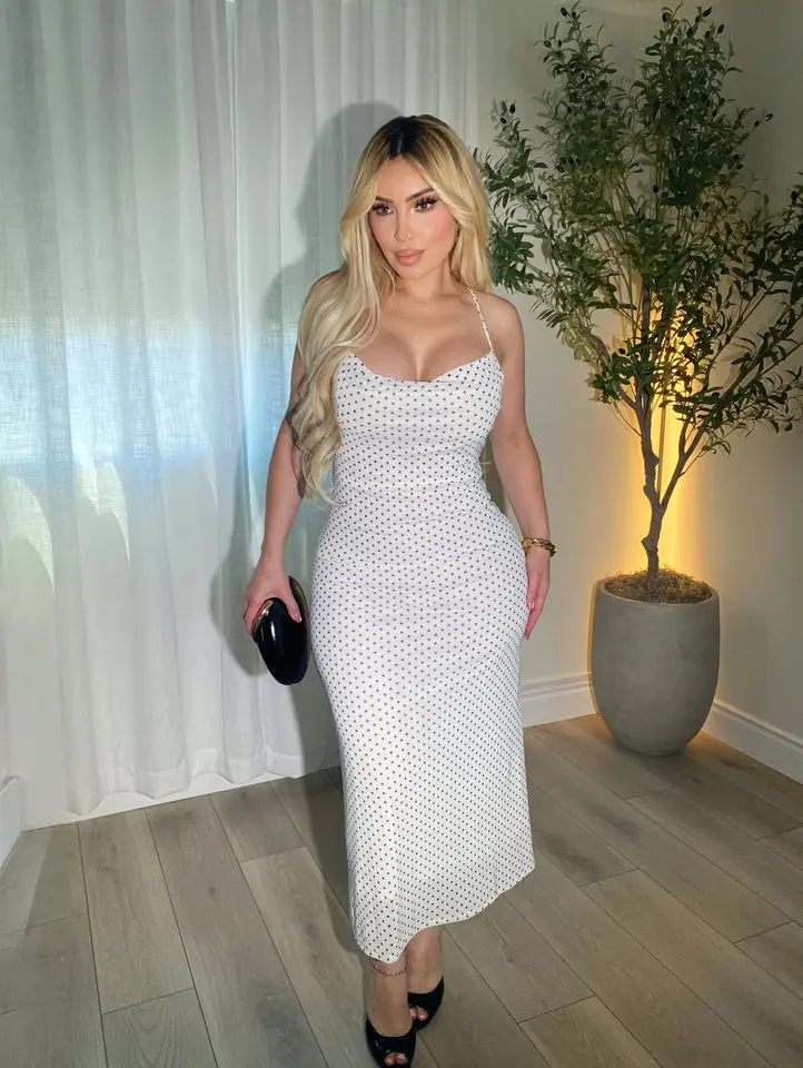 Paris White Maxi Dress