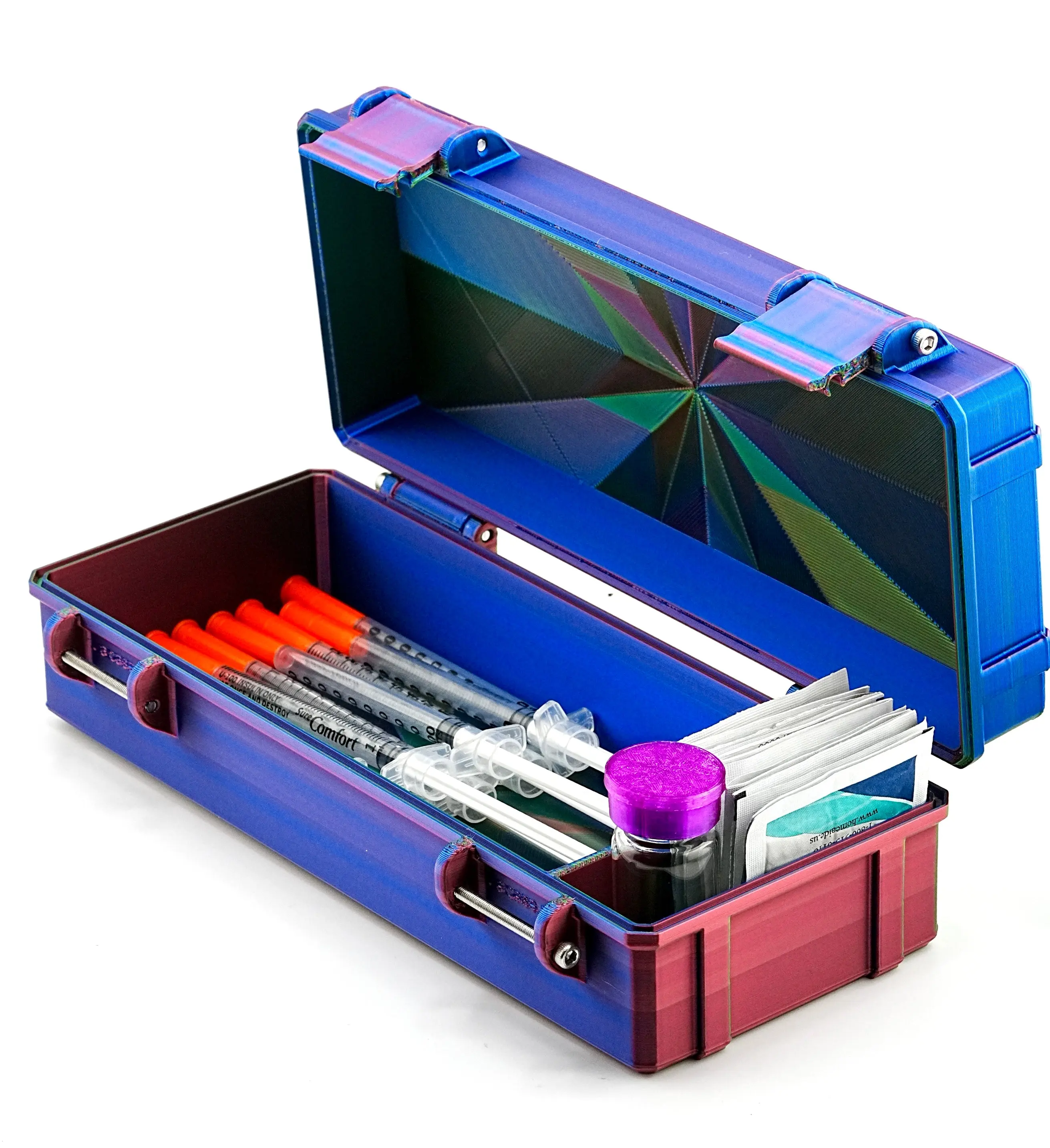 syringes for glp 1 Preloaded Syringe Storage Box | Travel Case | Travel Syringe Organizer for  GLP-1 & Peptides